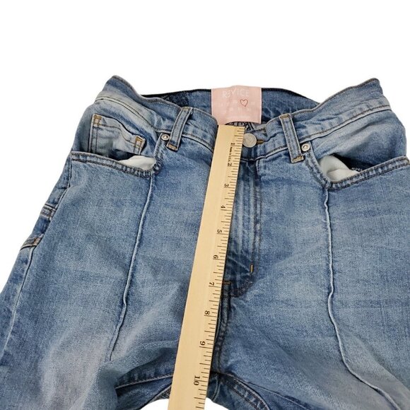 Revice Jeans Womens 27 Blue Skinny Stellar Venus Crop‎ High Rise Denim - Picture 8 of 9